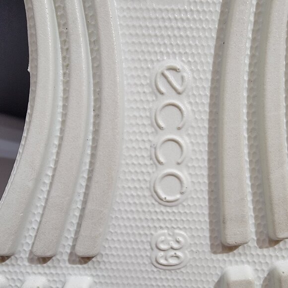 ECCO ATH-1FW Alpha Slip-On Sneaker, SHADOW WHITE TEXTILE, Size 8-8.5US /39EU,NIB - Picture 13 of 16